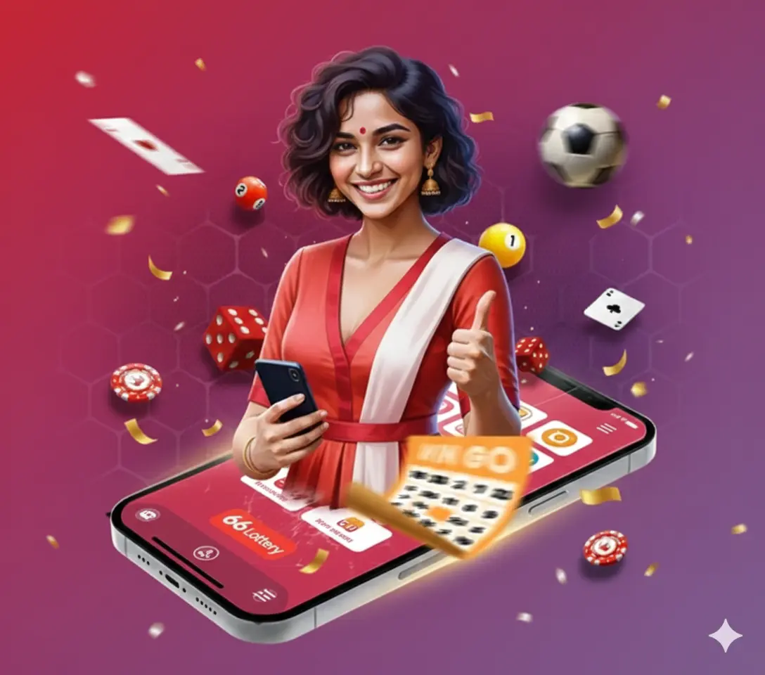66 Lottery login dashboard showing wallet and games